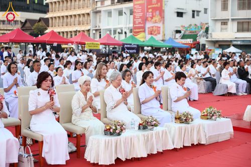 ภาพ No.312707:วันอาทิตย์ที่ 8 มีนาคม พ.ศ.2569 ทำบุญเมืองนครราชสีมา 558 ปี ตักบาตรพระ 10,000 รูป (ภาพชุดที่ 2)