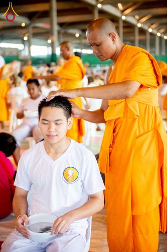 ภาพ No.214271:วันอาทิตย์ที่ 30 มีนาคม พ.ศ. 2568  พิธีปลงผมสามเณรฟื้นฟูทั่วไทย ณ มหารัตนวิหารคด คอร์ 22 วัดพระธรรมกาย จ.ปทุมธานี