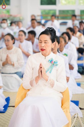 ภาพ No.97653:พิธีทอดกฐินสามัคคี เพื่อถมดินทำถนนและใช้ป้องกันน้ำท่วม ณ ศูนย์ปฏิบัติธรรมจังหวัดนครนายก อ.องครักษ์ จ.นครนายก วันที่ 19 พฤศจิกายน พ.ศ. 2566