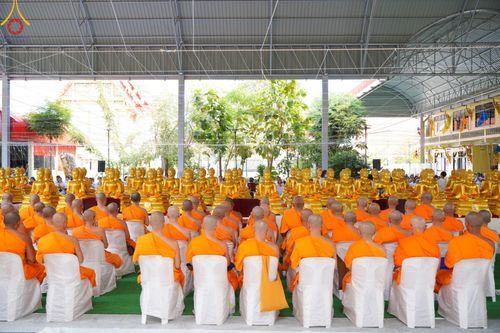 ภาพ No.186405:พิธีบรรจุพระบรมสารีริกธาตุ และพิธีพุทธาภิเษกองค์พระประธาน 150 องค์  ส่งประดิษฐาน ณ ดินแดนพุทธภูมิ อินเดีย-เนปาล ณ วัดประยูรธรรมาราม อ.ลำลูกกา จ.ปทุมธานี วันอาทิตย์ที่ 15 ธันวาคม พ.ศ. 2567