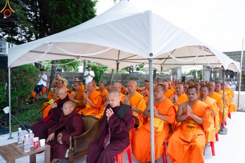 ภาพ No.141621:พิธีประดิษฐานลูกนิมิตมหาสมบัติ  ผูกสีมา สถาปนาอุโบสถ "บูชาธรรม 80 ปี หลวงพ่อธัมมชโย" ณ วัดพระธรรมกายโทชิหงิ ประเทศญี่ปุ่น วันอาทิตย์ที่ 16 มิถุนายน พ.ศ. 2567