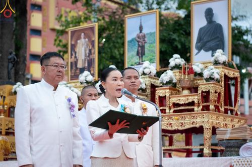 ภาพ No.126031:พิธีทำบุญเมืองนครราชสีมา ฉลอง 556 ปี ตักบาตรพระ 10,000 รูป ในวันเสาร์ที่ 2 มีนาคม พ.ศ.2567 ณ อนุสาวรีย์ท้าวสุรนารี จ.นครราชสีมา จัดโดย คณะสงฆ์จังหวัดนครราชสีมา ร่วมกับสำนักงานจังหวัดนครราชสีมา