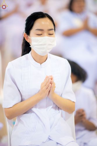 ภาพ No.76921:พิธีบูชาข้าวพระ ในวันมาฆบูชา อาทิตย์ต้นเดือนที่ 6 มีนาคม พ.ศ. 2566 ณ วัดพระธรรมกาย จ.ปทุมธานี