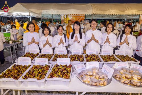 ภาพ No.119912:พิธีถวายภัตตาหารเป็นสังฆทาน แด่คณะพระธรรมยาตรา ปีที่ 12 วันที่ 28 มกราคม พ.ศ. 2567 ณ อนุสรณ์สถานบางปลา จ.นครปฐม