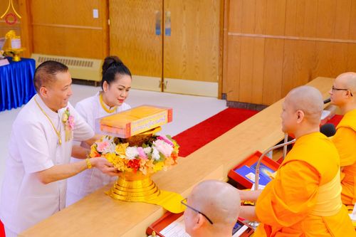 ภาพ No.100794:พิธีทอดกฐินสามัคคี "เพื่อสร้างทุกสิ่ง"  ณ วัดพระธรรมกายมินเนโซตา สหรัฐอเมริกา วันอาทิตย์ที่ 12 พฤศจิกายน พ.ศ. 2566