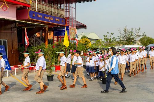 ภาพ No.203503:พิธีทอดผ้าป่าทำนุบำรุงศาสนสถาน ณ วัดตะเคียน ตำบลบางคูเวียง อำเภอบางกรวย จังหวัดนนทบุรี ในโครงการธรรมยาตรา กตัญญูบูชา มหาปูชนียาจารย์ พระมงคลเทพมุนี(สด จนฺทสโร) พระผู้ปราบมาร อนุสรณ์สถาน 7 แห่ง ปีที่ 13 วันที่ 29 มกราคม พ.ศ. 2568