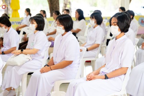 ภาพ No.86655:พิธีเจริญพระพุทธมนต์ถวายพระพรชัยมงคลแด่ สมเด็จพระนางเจ้าสิริกิติ์ พระบรมราชินีนาถ พระบรมราชชนนีพันปีหลวง พระบาทสมเด็จพระวชิรเกล้าเจ้าอยู่หัว และสมเด็จพระนางเจ้าฯ พระบรมราชินี วันจันทร์ที่ ๒๘ สิงหาคม พ.ศ. ๒๕๖๖ ณ มณฑลพิธีฯ อาคารโถงช้างฯ วัดพระธรรมกาย