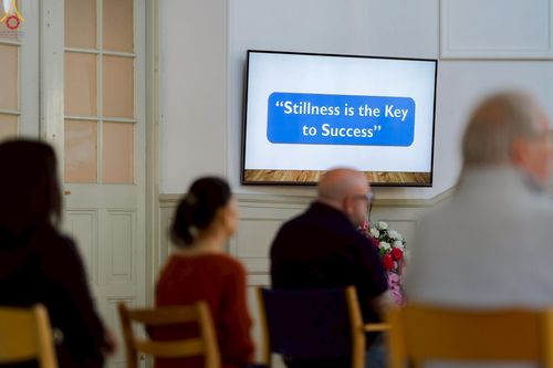 ภาพ No.228719:วันที่ 8 มิถุนายน พ.ศ. 2568 Meditation wisdom talks in Sweden 2025 ณ วัดพระธรรมกายนอร์ธสวีเดน เมือง Gävle