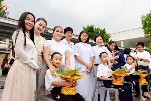 ภาพ No.213648:วันอาทิตย์ที่ 30 มีนาคม พ.ศ. 2568 พิธีตัดปอยผม โครงการหน่อแก้วเปรียญธรรม รุ่นที่ 13 ณ ค่ายจองแชมป์ หมู่กุฏิสามเณรเปรียญธรรม วัดพระธรรมกาย