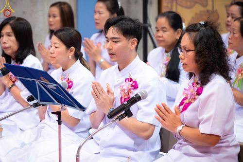 ภาพ No.94565:พิธีทอดกฐินวัดพระธรรมกายสวิตเซอร์แลนด์ วันอาทิตย์ที่ 12 พฤศจิกายน พ.ศ. 2566 ณ หอประชุม Schulhaus Obergoldbach
