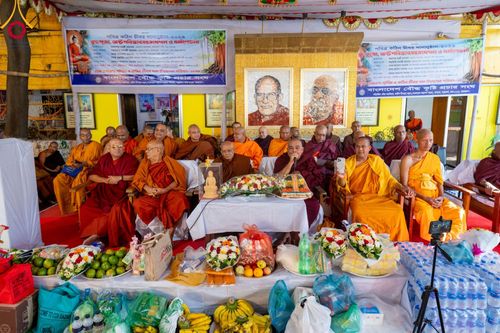 ภาพ No.98844:พิธีทอดกฐินสมทบ วัดพุทธธัมมะราชิกะ กรุงธากา ประเทศบังกลาเทศ วันอาทิตย์ที่ 26 พฤศจิกายน พ.ศ. 2566