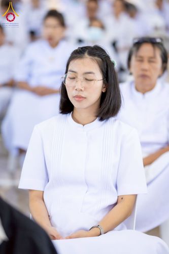 ภาพ No.277129:วันอาทิตย์ที่ 7 ธันวาคม พ.ศ. 2568 พิธีบูชาข้าวพระ ณ สภาธรรมกายสากล วัดพระธรรมกาย