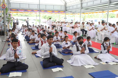 ภาพ No.94662:พิธีทอดกฐินสามัคคี สร้างกุฏิสงฆ์หลังแรก ณ ศูนย์ปฏิบัติธรรมและอบรมเยาวชนเมืองยะลา (ถนนเวฬุวัน ซอยเศรษฐี) วันที่ 15 พฤศจิกายน พ.ศ. 2566