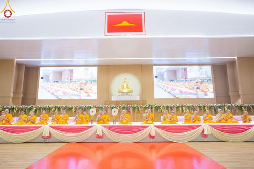 ภาพ No.212708:วันอาทิตย์ที่ 23 มีนาคม พ.ศ. 2568 พิธีร่วมบุญโครงการบรรพชาสามเณร 5,000 รูป ณ ห้องแก้วสารพัดนึก 2 วัดพระธรรมกาย