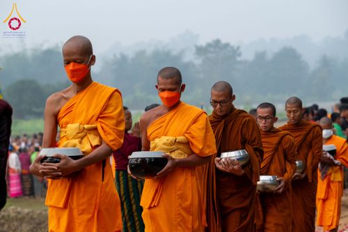 ภาพ No.130961:Photo Story ปฐมบรรพชาชาวพุทธมาร์มา Episode 4/5 วันที่ 13 กุมภาพันธ์พ.ศ. 2567 ณ วัดธัมจักร อรัญกุฏิ บังกลาเทศ