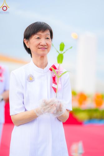 ภาพ No.160410:พิธีปลูกต้นทรัพย์บานชื่น ณ ลานธรรม พระมหาธรรมกายเจดีย์ วัดพระธรรมกาย จ.ปทุมธานี วันพฤหัสบดีที่ 10 ตุลาคม พ.ศ. 2567