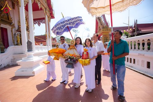 ภาพ No.173197:พิธีทอดกฐิน วัดช้างใหญ่ จ.พระนครศรีอยุธยา ในโครงการกฐินสามัคคีทั่วไทย 30,000 วัด บูชาธรรม 80 ปี หลวงพ่อธัมมชโย โดยคณะศิษยานุศิษย์วัดพระธรรมกาย วันที่ 2 พฤศจิกายน พ.ศ. 2567