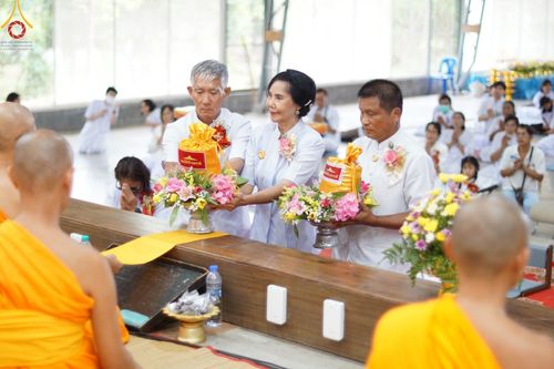 ภาพ No.96530:พิธีทอดกฐินสามัคคี  เพื่อสร้าง ห้องแก้วมหาสมบัติ ณ ศูนย์อบรมเยาวชนอุตรดิตถ์  อ.ทองแสนขัน จ.อุตรดิตถ์ วันอาทิตย์ที่ 12 พฤศจิกายน พ.ศ. 2566