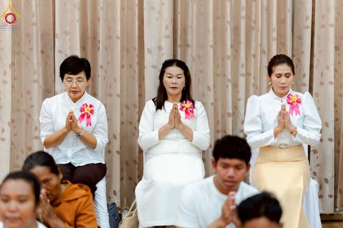 ภาพ No.216480:วันอังคารที่ 8 เม.ย. พ.ศ. 2568 พิธีบรรพชาสามเณร ณ ศูนย์ปฏิบัติธรรมเขาคิชฌกูฏ จันทบุรี