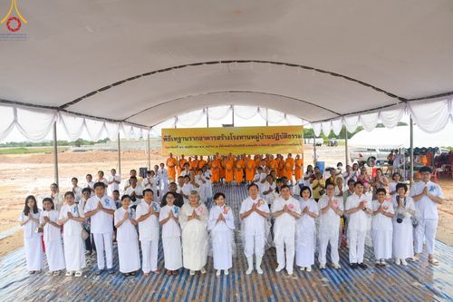 ภาพ No.100422:พิธีทอดกฐินสามัคคี และพิธีเทฐานรากอาคาร สร้างโรงทานหมู่บ้านปฎิบัติธรรม ณ ศูนย์อบรมเยาวชนปัตตานี วันที่ 26 พฤศจิกายน พ.ศ. 2566