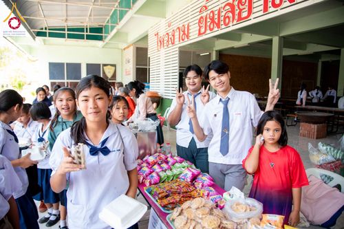 ภาพ No.184350:กิจกรรมวันรวมพลังเด็กดี V-Star ผู้นำฟื้นฟูศีลธรรมโลก ในวันที่ 11 ธันวาคม พ.ศ. 2567 ณ วิทยาลัยเทคโนโลยีบริหารธุรกิจ จังหวัดชัยภูมิ