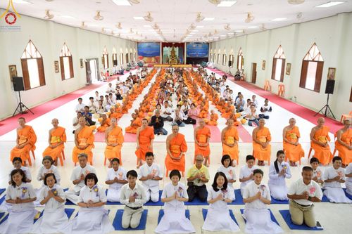 ภาพ No.216436:วันเสาร์ที่ 5 เมษายน พ.ศ. 2568 พิธีขอบรรพชา พิธีขอสรณคมน์และศีล พิธีขอนิสสัย พิธีถวายบาตร ในโครงการบรรพชาสามเณรฟื้นฟูพระพุทธศาสนาทั่วไทย  ณ วัดพระพุทธบาท ราชวรมหาวิหาร ต.ขุนโขลน อ.พระพุทธบาท จ.สระบุรี