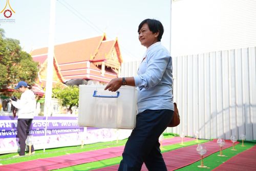 ภาพ No.120915:V.20 เป็นปลื้ม การเตรียมงาน เก็บงาน การรับบุญของเจ้าหน้าที่หน่วยงานต่างๆ เพื่อโครงการธรรมยาตรา กตัญญูบูชา มหาปูชนียาจารย์ พระมงคลเทพมุนี (สด จนฺทสโร) พระผู้ปราบมาร อนุสรณ์สถาน 7 แห่ง ปีที่ 12 ระหว่างวันที่ 2 - 31 มกราคม พ.ศ.2567