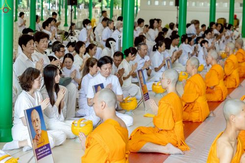 ภาพ No.229217:วันเสาร์ที่ 14 มิถุนายน พ.ศ. 2568 พิธีบรรพชา , พิธีถวายบาตร , พิธีอุปสมบท ในโครงการบรรพชาอุปสมบทหมู่ ผู้บริหารรุ่นที่ 15 และ อุดมศึกษา รุ่นที่ 52 ณ โบสถ์พระไตรปิฎก วัดพระธรรมกาย