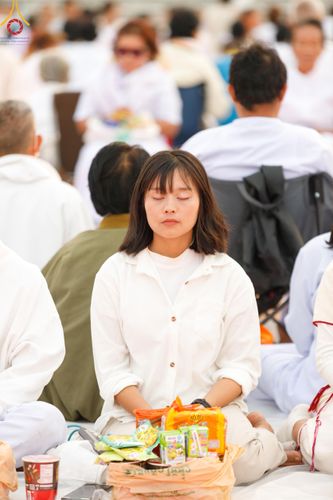 ภาพ No.118534:พิธีตักบาตรพระธรรมยาตรา ปีที่ 12 ณ อนุสรณ์สถานลำดับที่ 5 สถานที่เผยแผ่วิชชาธรรมกายครั้งแรก อนุสรณ์สถานบางปลา จ.นครปฐม วันที่ 25 มกราคม พ.ศ. 2567