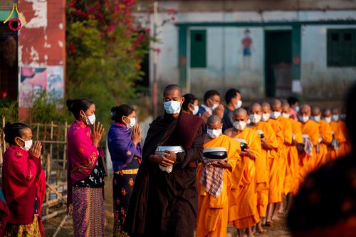 ภาพ No.130861:Photo Story ปฐมบรรพชาชาวพุทธมาร์มา บังกลาเทศ Episode 4/5  วันที่ 10 กุมภาพันธ์พ.ศ. 2567