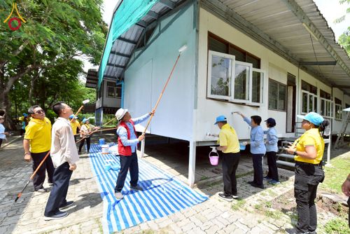 ภาพ No.226790:กิจกรรมจิตอาสาพัฒนา “เราทำความ ดี ด้วยหัวใจ” เนื่องในโอกาสวันพระบาทสมเด็จพระปกเกล้าเจ้าอยู่หัว ณ วัดพระธรรมกาย อ.คลองหลวง จ.ปทุมธานี วันพุธที่ 28 พฤษภาคม พ.ศ. 2568