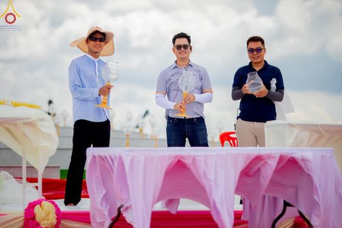 ภาพ No.211210:วันเสาร์ที่ 15 มีนาคม พ.ศ. 2568  การเตรียมงานของเจ้าหน้าที่ เพื่องานฉลองปทุมเจดีย์ ณ ศูนย์อบรมเยาวชนปัตตานี