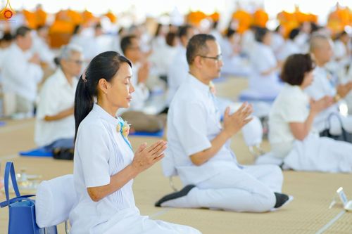 ภาพ No.240145:วันเสาร์ที่ 23 สิงหาคม พ.ศ. 2568 (วันพระ แรม 14 ค่ำ เดือน 9) พิธีบุพเปตพลี ครั้งที่ 169 ร่วมอุทิศบุญแด่หมู่ญาติที่ล่วงลับไปแล้ว และสืบทอดอายุพระพุทธศาสนา ณ หอฉันคุณยายอาจารย์ฯ วัดพระธรรมกาย