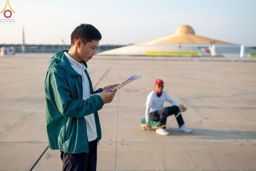 ภาพ No.60899:V.37 ยิ่งกว่าดี เพื่อ 80 ปีของพ่อ ภาพการเตรียมงานของหน่วยงานต่างๆ เพื่อพิธีฉลองอายุวัฒนมงคล 80 ปี หลวงพ่อธัมมชโย และรับถวายมหาสังฆทาน 10,000 กว่าวัดทั่วประเทศ ในวันคุ้มครองโลก วันจันทร์ที่ 22 เมษายน พ.ศ. 2567