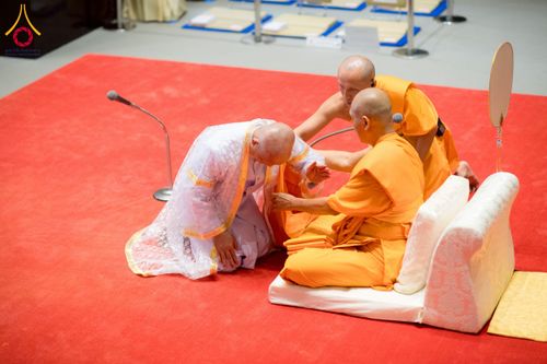 ภาพ No.223640:วันที่ 11 พฤษภาคม พ.ศ. 2568 พิธีบรรพชาของอุบาสก พิสิทธิ์ หมื่นแกล้ว  ณ วัดพระธรรมกาย