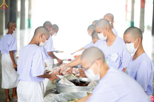 ภาพ No.79580:การปฎิบัติธรรมและกิจวัตรกิจกรรม ของนาคธรรมทายาท ในโครงการบรรพชาสามเณรฟื้นฟูพระพุทธศาสนาทั่วไทย และโครงการมัชฌิมธรรมทายาท วันที่ 4 เมษายน พ.ศ. 2566 ณ วัดพระธรรมกาย