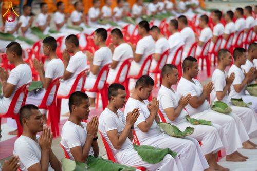 ภาพ No.349320:วันจันทร์ที่ 14 กันยายน พ.ศ.2569  พิธีตัดปอยผมนักเรียนนายสิบธรรมทายาท  "โครงการบรรพชาและพัฒนาศีลธรรม นักเรียนนายสิบตำรวจรุ่นที่ 16“  ณ ศูนย์ฝึกอบรมตำรวจภูธร ภาค 1  จ.สระบุรี