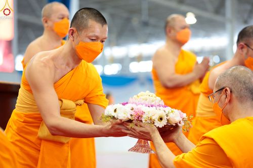 ภาพ No.77753:พิธีหล่อพระบรมพุทธเจ้า ทิศตะวันตก  วันอาทิตย์ที่ 19 มีนาคม พ.ศ. 2566 ณ วัดพระธรรมกาย จ.ปทุมธานี