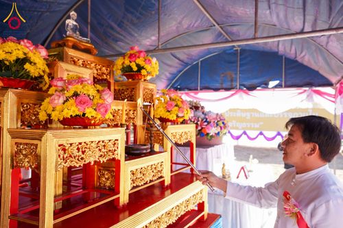 ภาพ No.309226:วันเสาร์ที่ 7 กุมภาพันธ์ พ.ศ.2569 พิธีบรรจุพระบรมสารีริกธาตุ ประดิษฐาน  ณ เจดีย์วัดทุ่งเจริญธรรม อ.อมก๋อย จ.เชียงใหม่