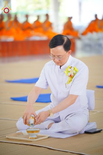 ภาพ No.320683:วันที่ 11 เมษายน พ.ศ.2569 พิธีถวายภัตตาหารเมนูสวรรค์ เพื่อการบรรลุธรรม ณ หอฉันคุณยายอาจารย์ฯ วัดพระธรรมกาย