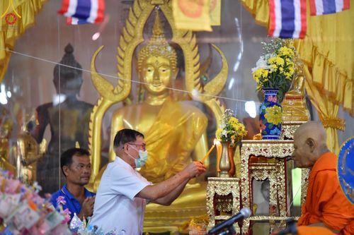 ภาพ No.98307:พิธีทอดกฐินสามัคคีทั่วไทย 5,000 วัด ณ วัดหนองขาม ตำบลห้วยทรายเหนือ อำเภอชะอำ จังหวัดเพชรบุรี วันที่ 24 พฤศจิกายน พ.ศ. 2566