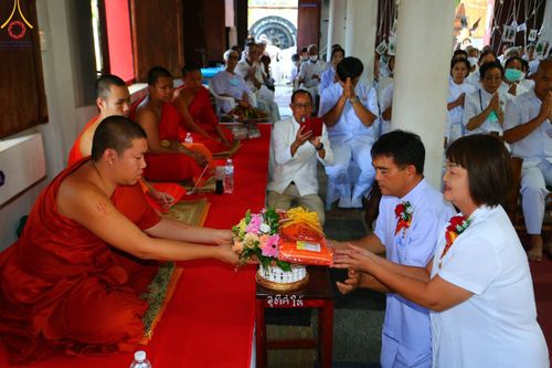 ภาพ No.95599:พิธีทอดกฐินสามัคคีทั่วไทย 5,000 วัด ณ วัดป่าแดง จ.เชียงราย วันที่ 16 พฤศจิกายน พ.ศ. 2566