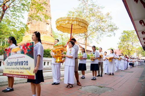 ภาพ No.203347:พิธีทอดผ้าป่าทำนุบำรุงศาสนสถาน ณ วัดปรางค์หลวง ตำบลบางม่วง อำเภอบางใหญ่ จังหวัดนนทบุรี ในโครงการธรรมยาตรา กตัญญูบูชา มหาปูชนียาจารย์ พระมงคลเทพมุนี(สด จนฺทสโร) พระผู้ปราบมาร อนุสรณ์สถาน 7 แห่ง ปีที่ 13 วันที่ 29 มกราคม พ.ศ. 2568