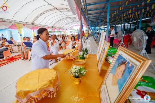 ภาพ No.161029:พิธีถวายมหาสังฆทาน 31 วัด , พิธีบุพเปตพลี , พิธีไถ่ชีวิตโค และ ปล่อยพันธ์ุปลาจำนวน 50,000 ชีวิต ณ ศูนย์การศึกษาจอมบึง ต.รางบัว อ.จอมบึง จ.ราชบุรี วันที่ 28 กันยายน พ.ศ. 2567