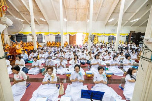 ภาพ No.113887:พิธีทอดผ้าป่าทำนุบำรุงศาสนสถาน ณ วัดอัมพวัน ต.บางม่วง อ.บางใหญ่ จ.นนทบุรี วันที่ 17 มกราคม พ.ศ. 2567