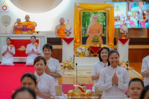ภาพ No.151561:คณะสงฆ์และสาธุชน วัดพระธรรมกายลอนดอน ได้จัดปฎิบัติธรรมบูชาธรรม 80 ปี หลวงพ่อธัมมชโย เนื่องในวันธรรมชัย ระหว่างวันที่ 24-27 สิงหาคม พ.ศ. 2567