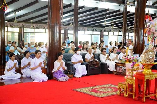 ภาพ No.94858:พิธีทอดกฐินสามัคคีทั่วไทย 5,000 วัด ณ วัดโพธิ์ศรีเจริญ อ.ศรีประจันต์ จ.สุพรรณบุรี วันที่ 12 พฤศจิกายน พ.ศ. 2566