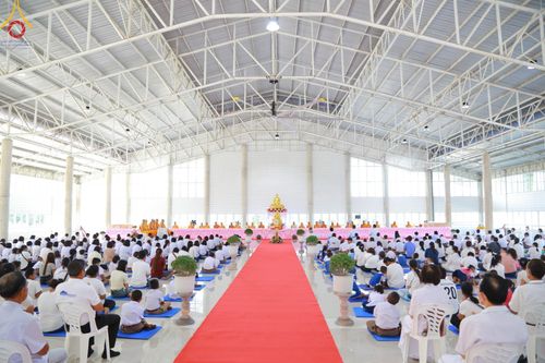 ภาพ No.97529:พิธีทอดกฐินสามัคคีเพื่อสร้างกำแพงแก้ว ณ ธุดงคสถานนครสวรรค์  วันที่ 19 พฤศจิกายน พ.ศ. 2566