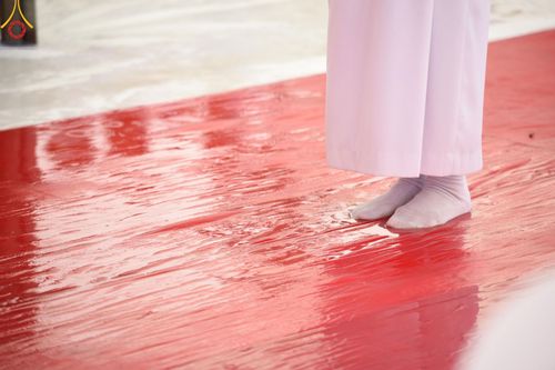 ภาพ No.158080:พิธีทอดผ้าป่า ติดตั้งแผ่นสิริฉะทะนะรัสมี(หลังคา) อาคาร 80 ปี หลวงพ่อธัมมชโย วันอาทิตย์ที่ 22 กันยายน พ.ศ. 2567 ณ ศูนย์ปฏิบัติธรรมวิหารแดง อ.วิหารแดง จ.สระบุรี