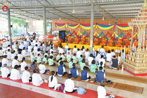 ภาพ No.106540:พิธีทอดผ้าป่าทำนุบำรุงศาสนสถาน ณ วัดใหม่นพรัตน์ ต.เนินมะปราง  อ.สองพี่น้อง จ.สุพรรณบุรี วันที่ 5 มกราคม พ.ศ. 2567